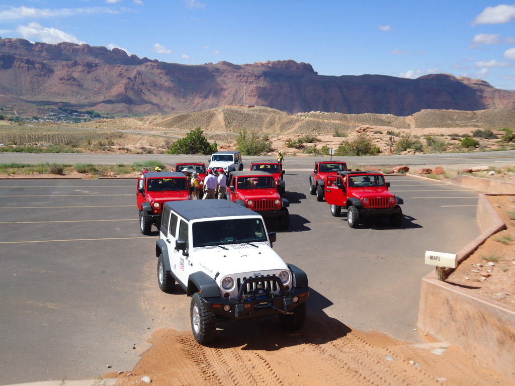 One of the groups getting ready to take on "hell's Revenge".