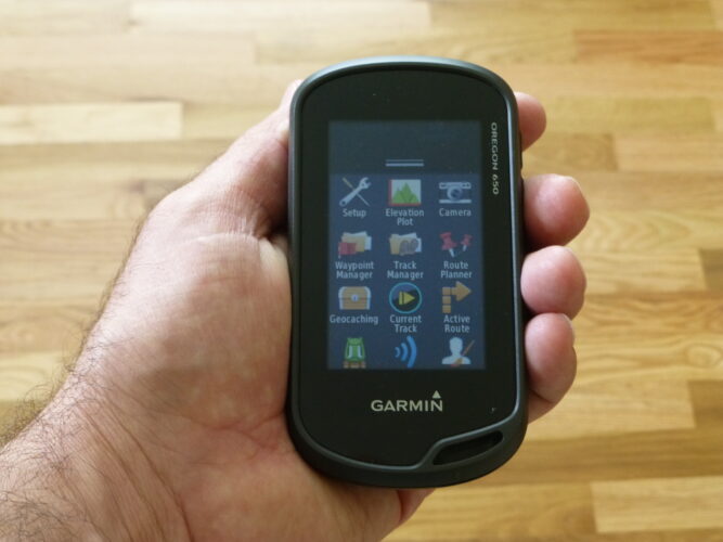 A quick look at the Garmin Oregon 650 GPS